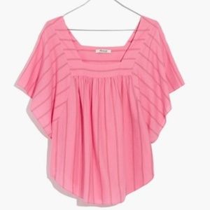Madewell Ruffle Sleeve Blouse